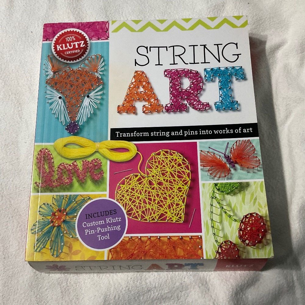 String Art Book with patterns.  B128